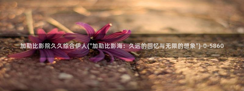 伊人久久情爱影院：加勒比影院久久综合伊人(\